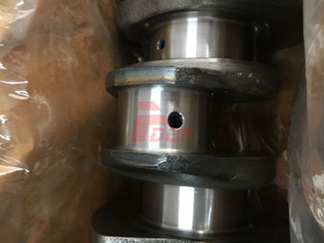 El cigüeñal S6K del motor diesel forjó el cigüeñal de acero para las piezas del excavador de