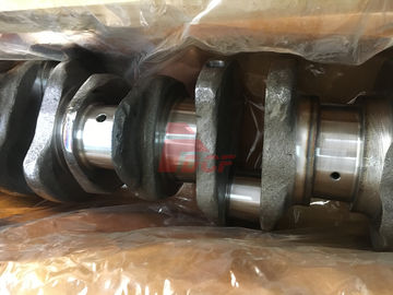 El cigüeñal S6K del motor diesel forjó el cigüeñal de acero para las piezas del excavador de