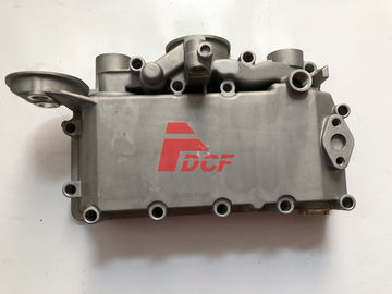 Cubierta usada asamblea EC290 EC290B del aceite de motor del excavador de  del refrigerador de aceite del motor D7D